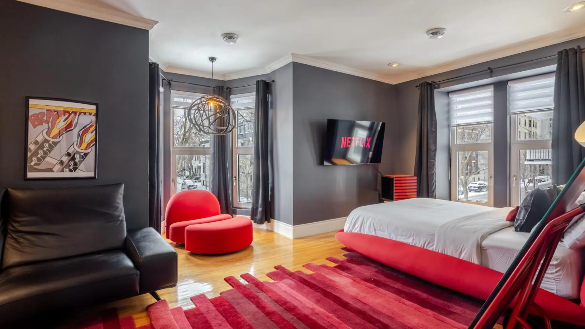 Downtown Retreat With Modern Comfort Montreal Prázdninový dům